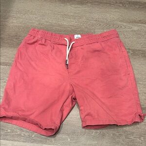 Free Planet Coral Pink Drawstring Men’s Shorts